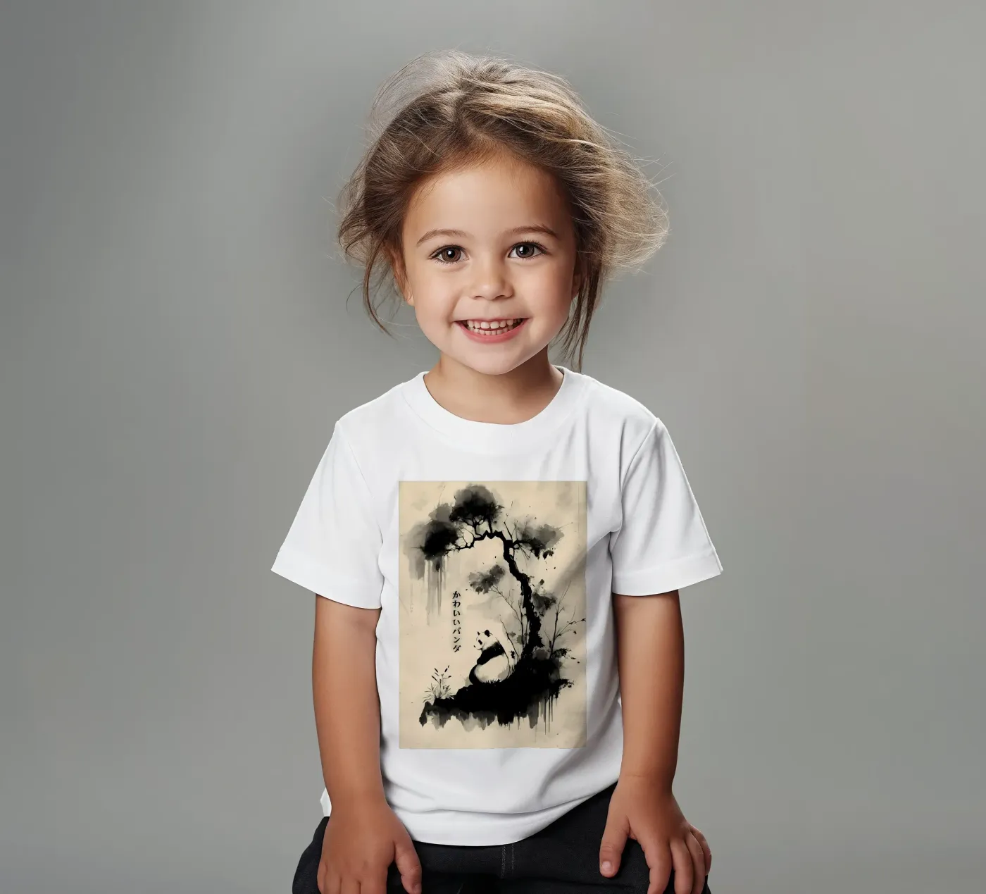 Panda t-shirt bambini da James M Coyle