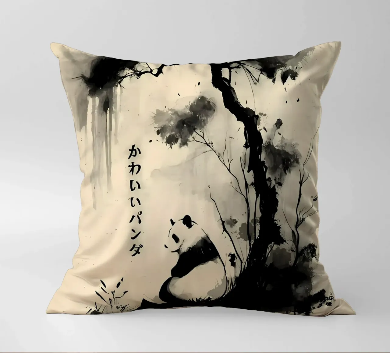 Panda cuscino da James M Coyle