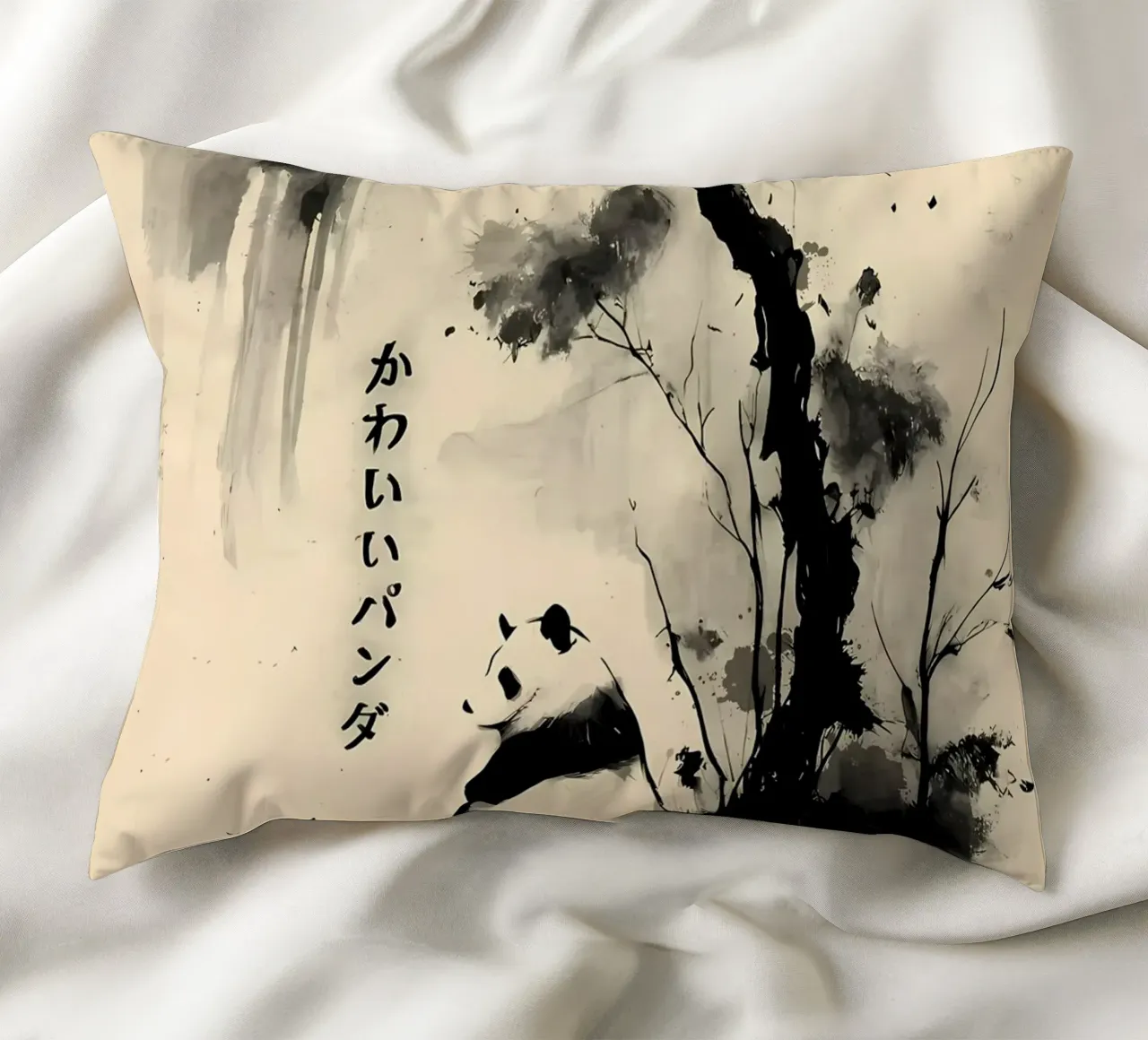 Panda cuscino da James M Coyle