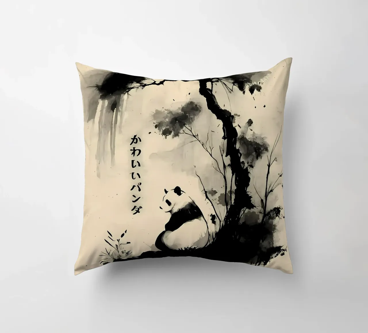 Panda cuscino da James M Coyle