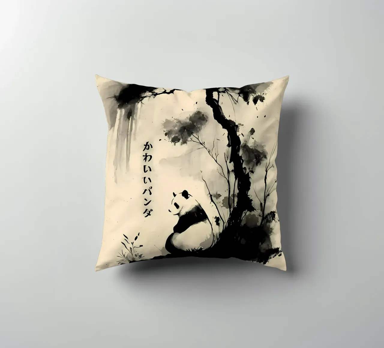 Panda cuscino da James M Coyle