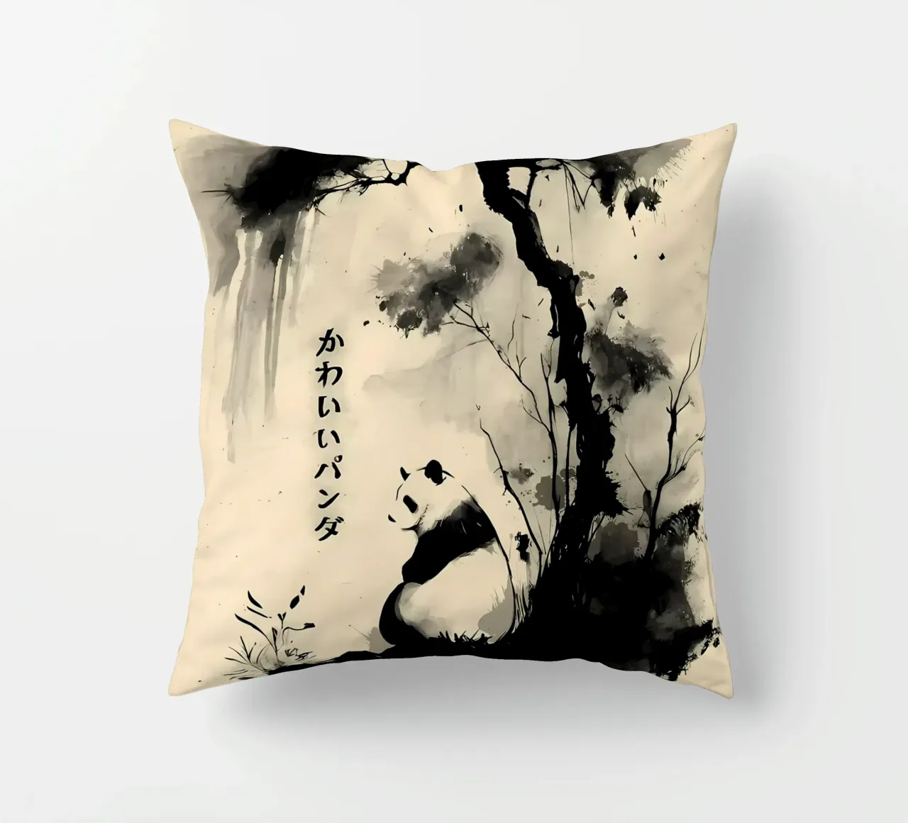 Panda cuscino da James M Coyle