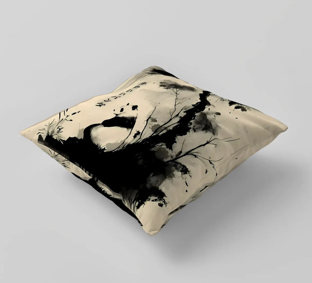 Panda cuscino da James M Coyle