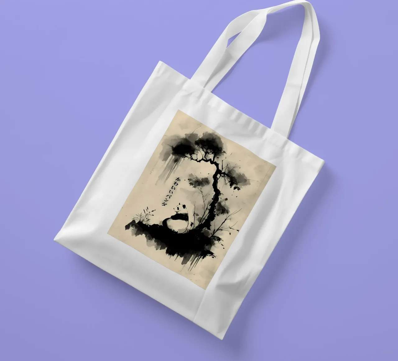 Panda borsa in juta da James M Coyle