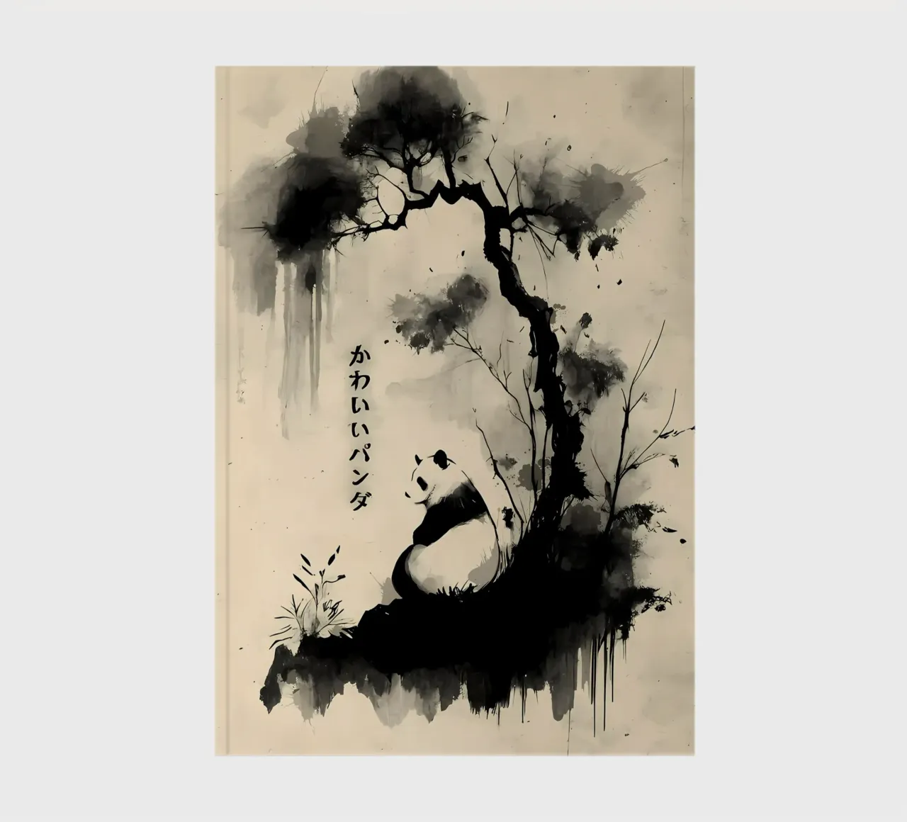 Panda notebook by James M Coyle
