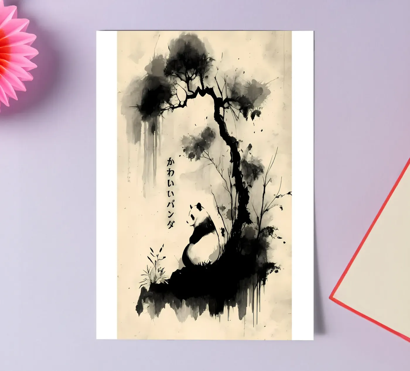 Panda sticker sheet by James M Coyle
