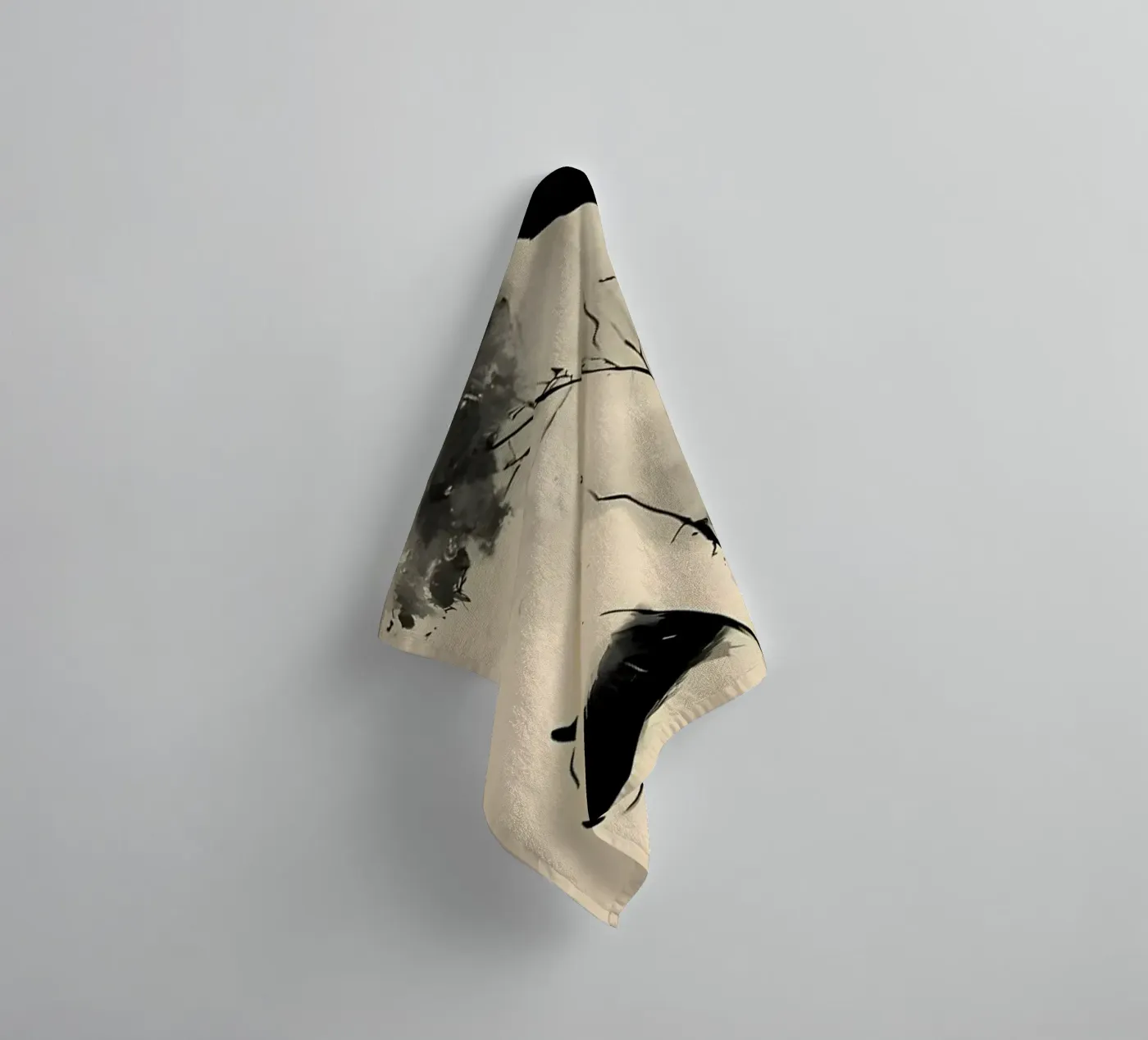 Panda badhanddoek van James M Coyle