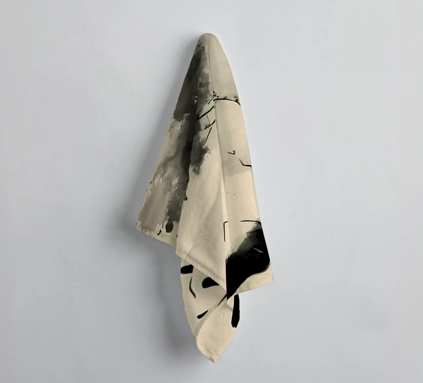 Panda badhanddoek van James M Coyle