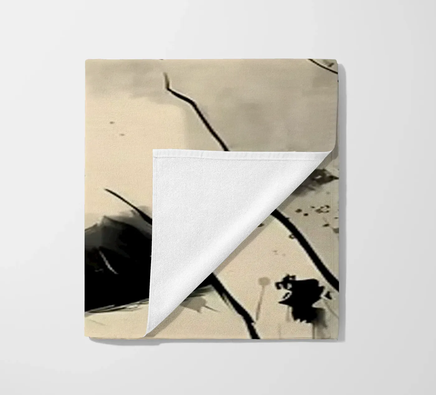 Panda strandhanddoek van James M Coyle