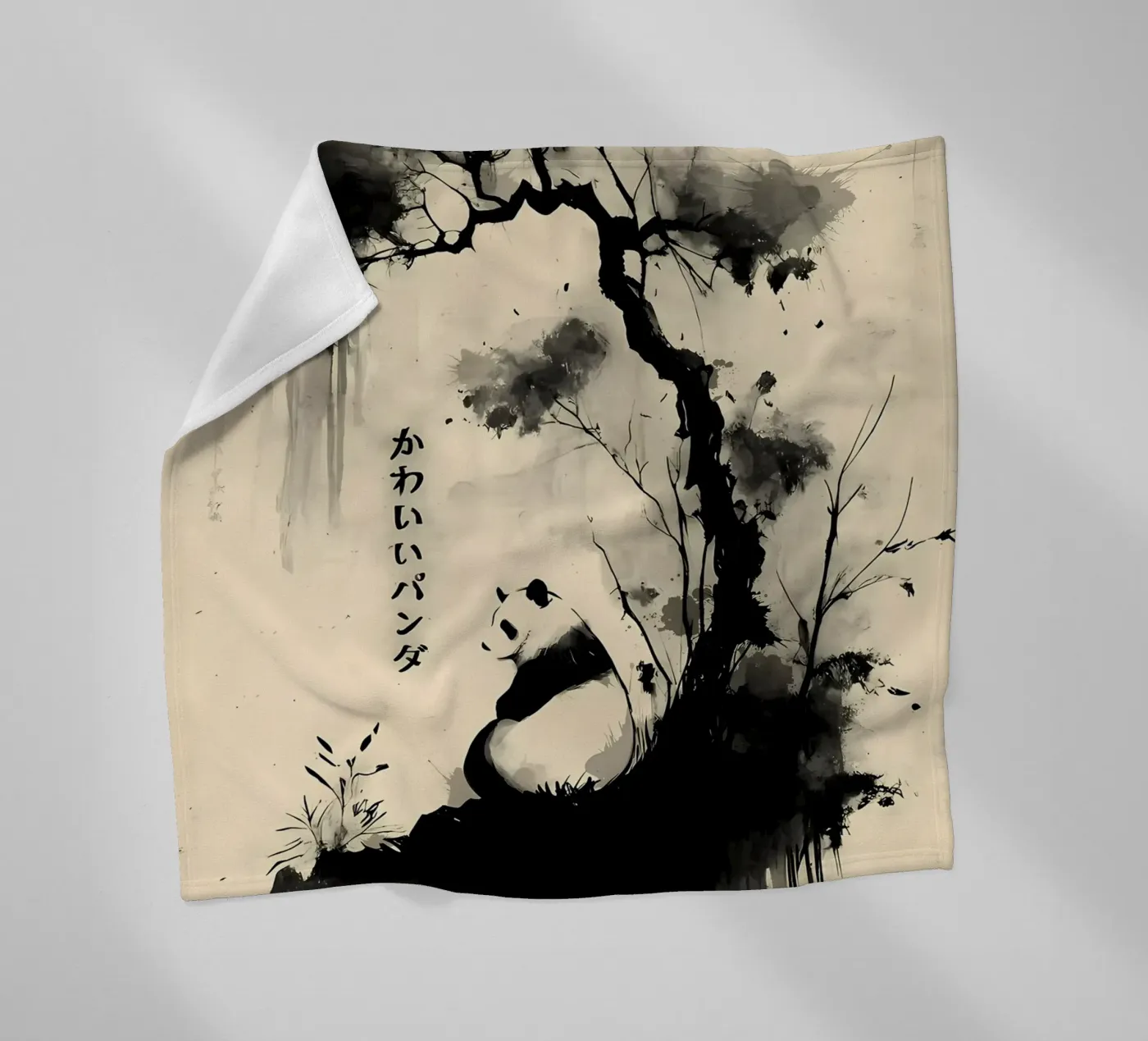 Panda fleecedeken van James M Coyle