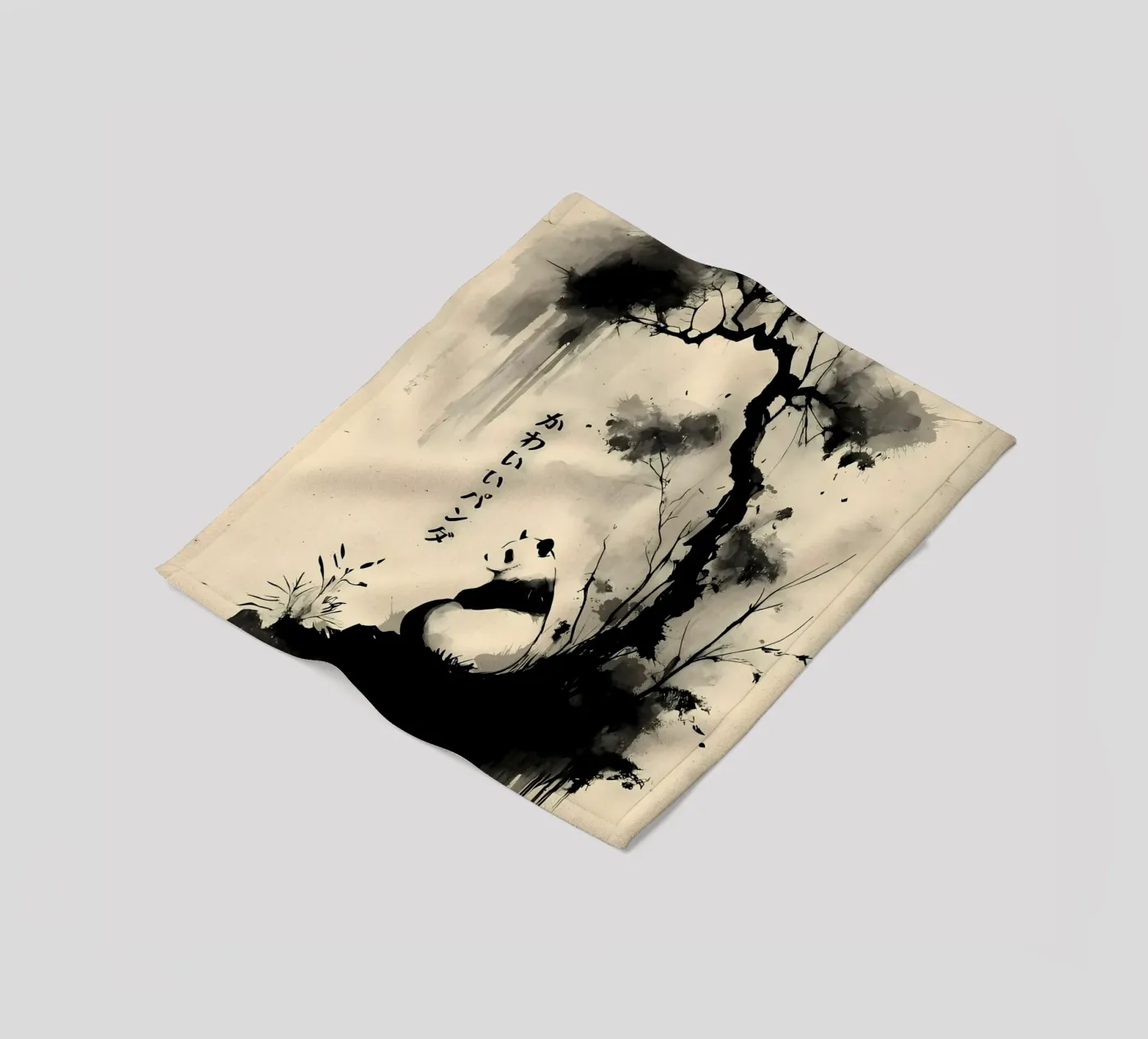 Panda fleecedeken van James M Coyle