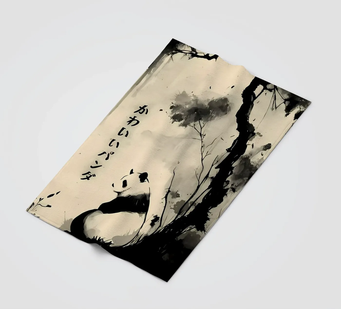 Panda fleecedeken van James M Coyle