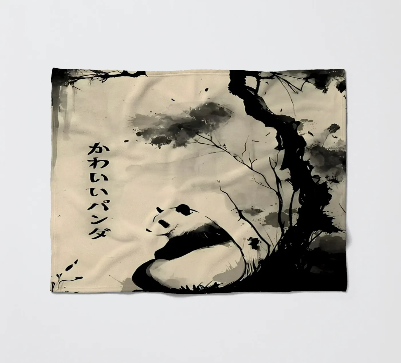 Panda fleecedeken van James M Coyle