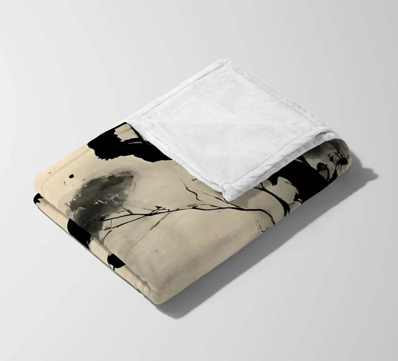 Panda Fleecedecke von James M Coyle