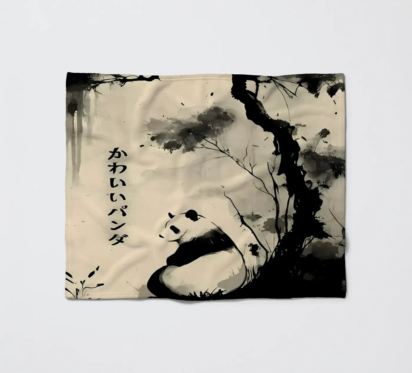 Panda fleecedeken van James M Coyle