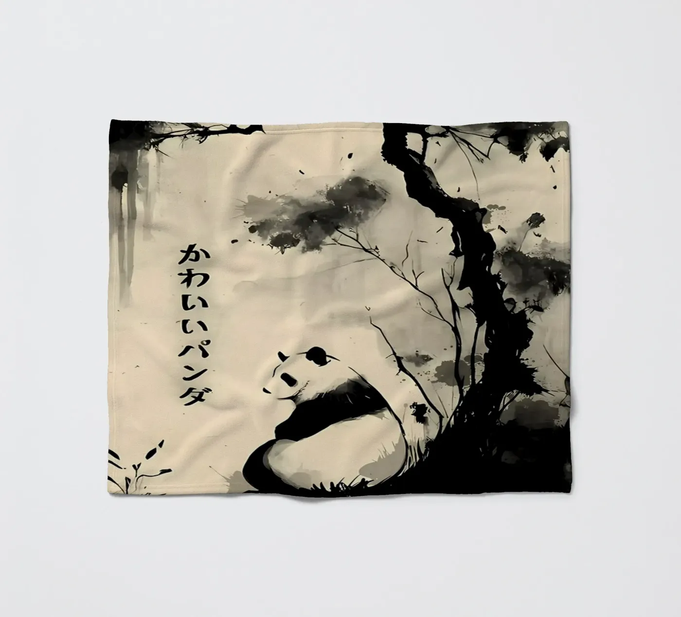 Panda fleecedeken van James M Coyle