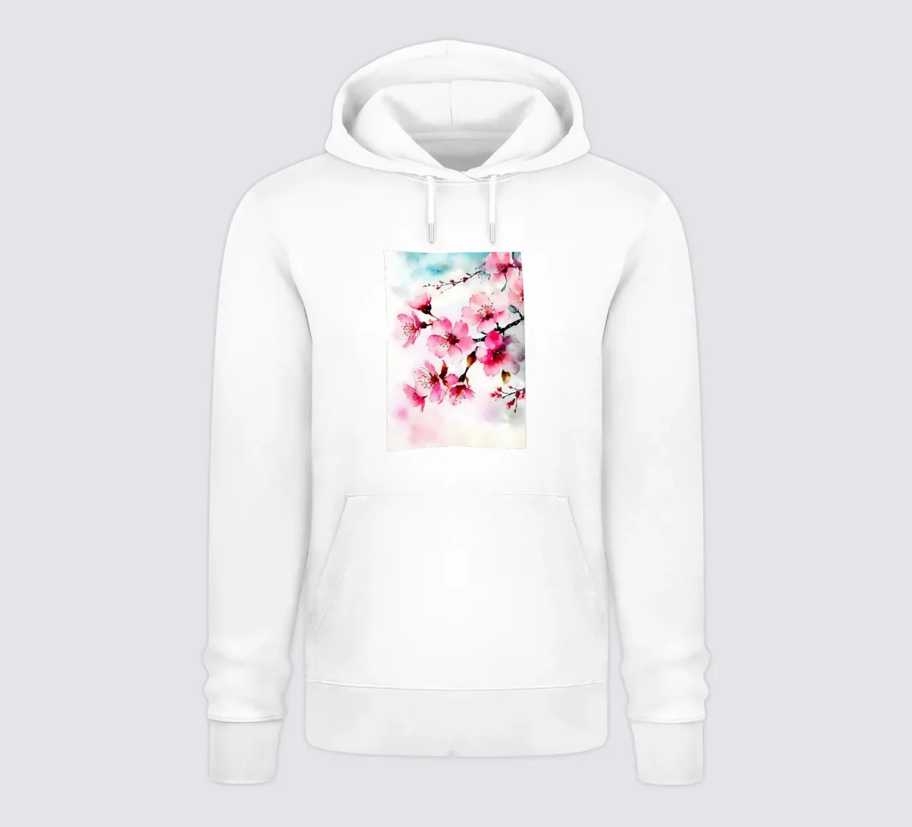 Fiori di sakura acquerello felpa con cappuccio da Rebecca Clark Wyrick
