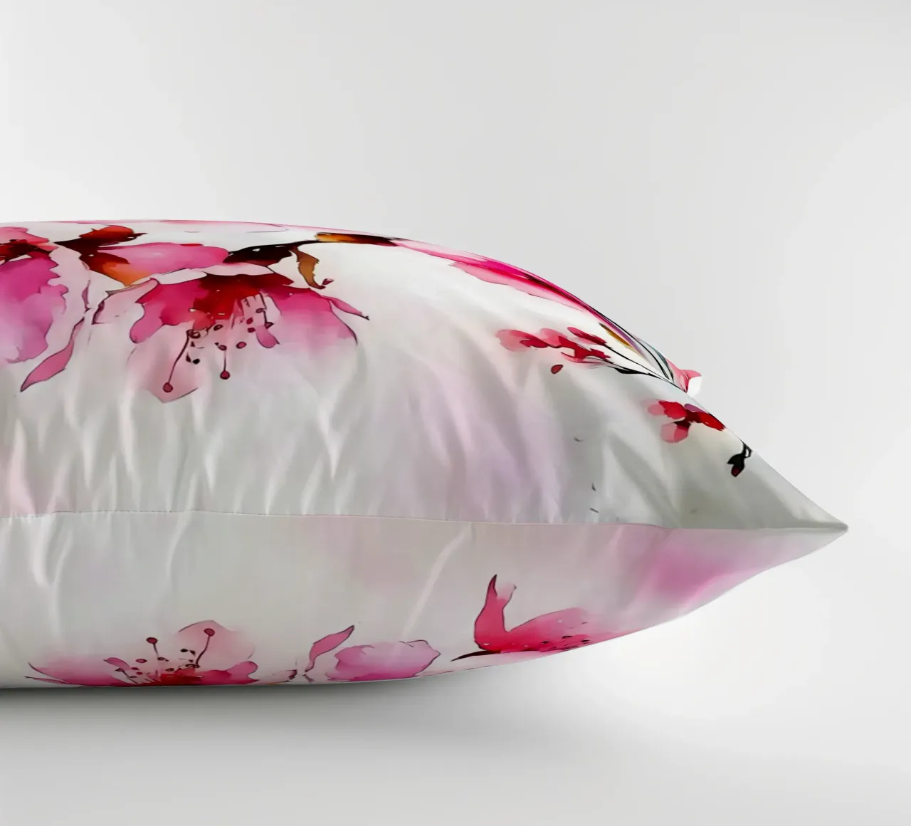 Fiori di sakura acquerello cuscino da Rebecca Clark Wyrick