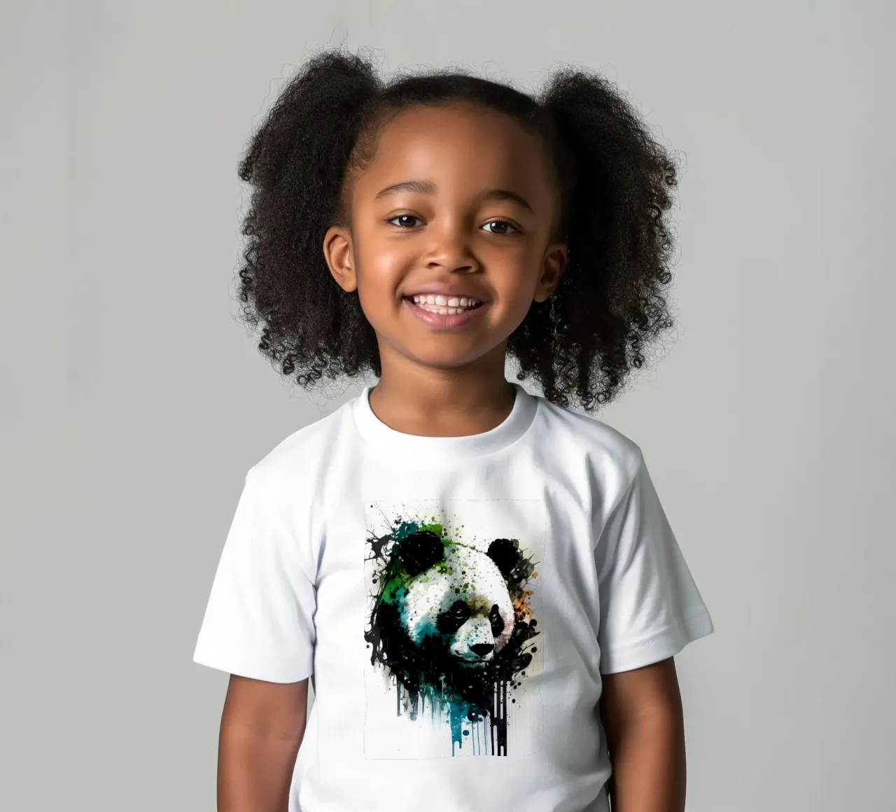 Panda t-shirt enfant de James M Coyle