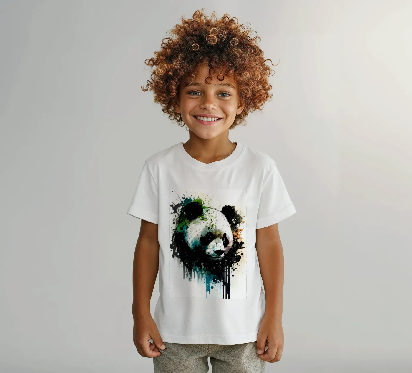 Panda t-shirt bambini da James M Coyle