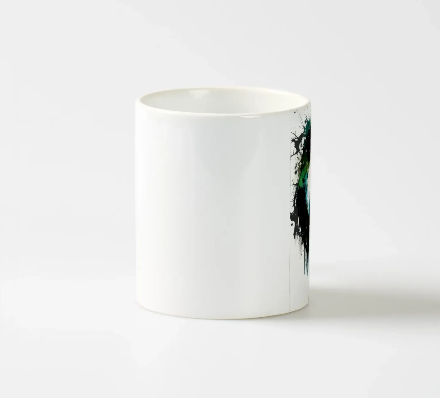 Panda ceramic mug by James M Coyle