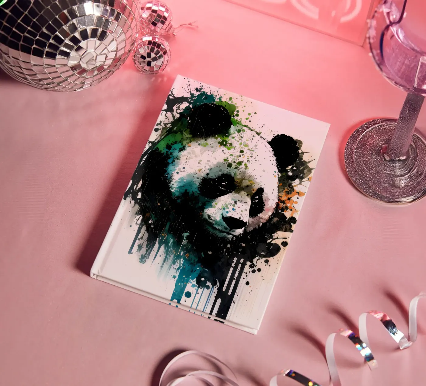Panda notebook by James M Coyle