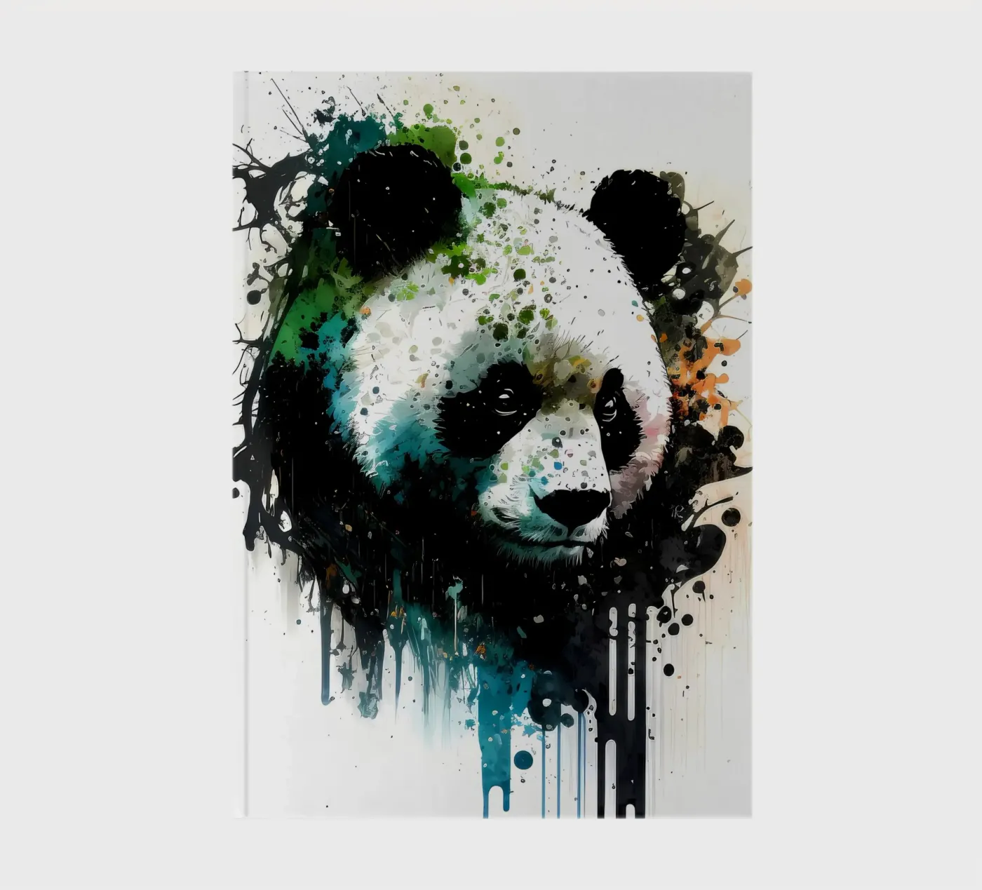 Panda notebook by James M Coyle