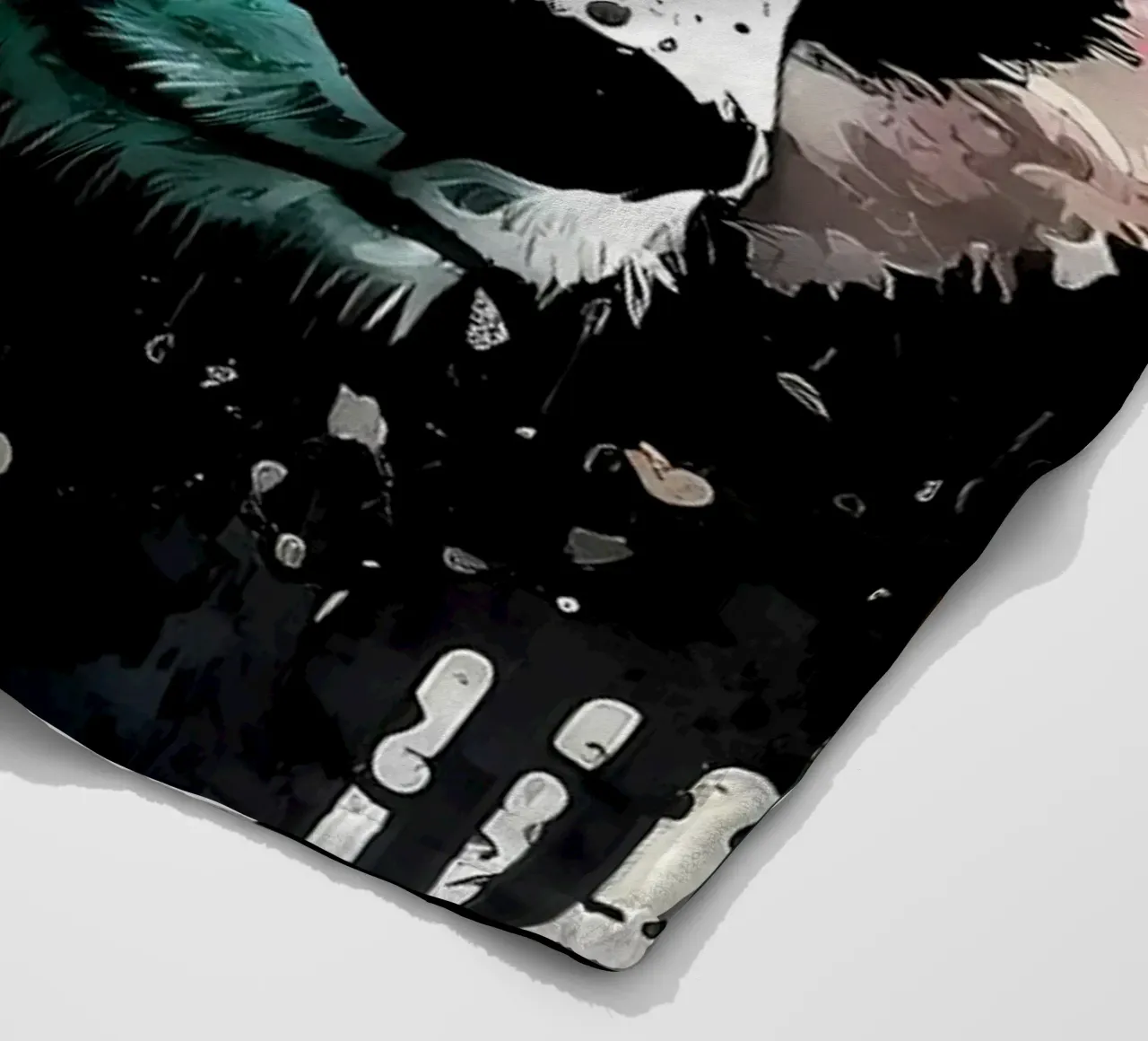 Panda Fleecedecke von James M Coyle