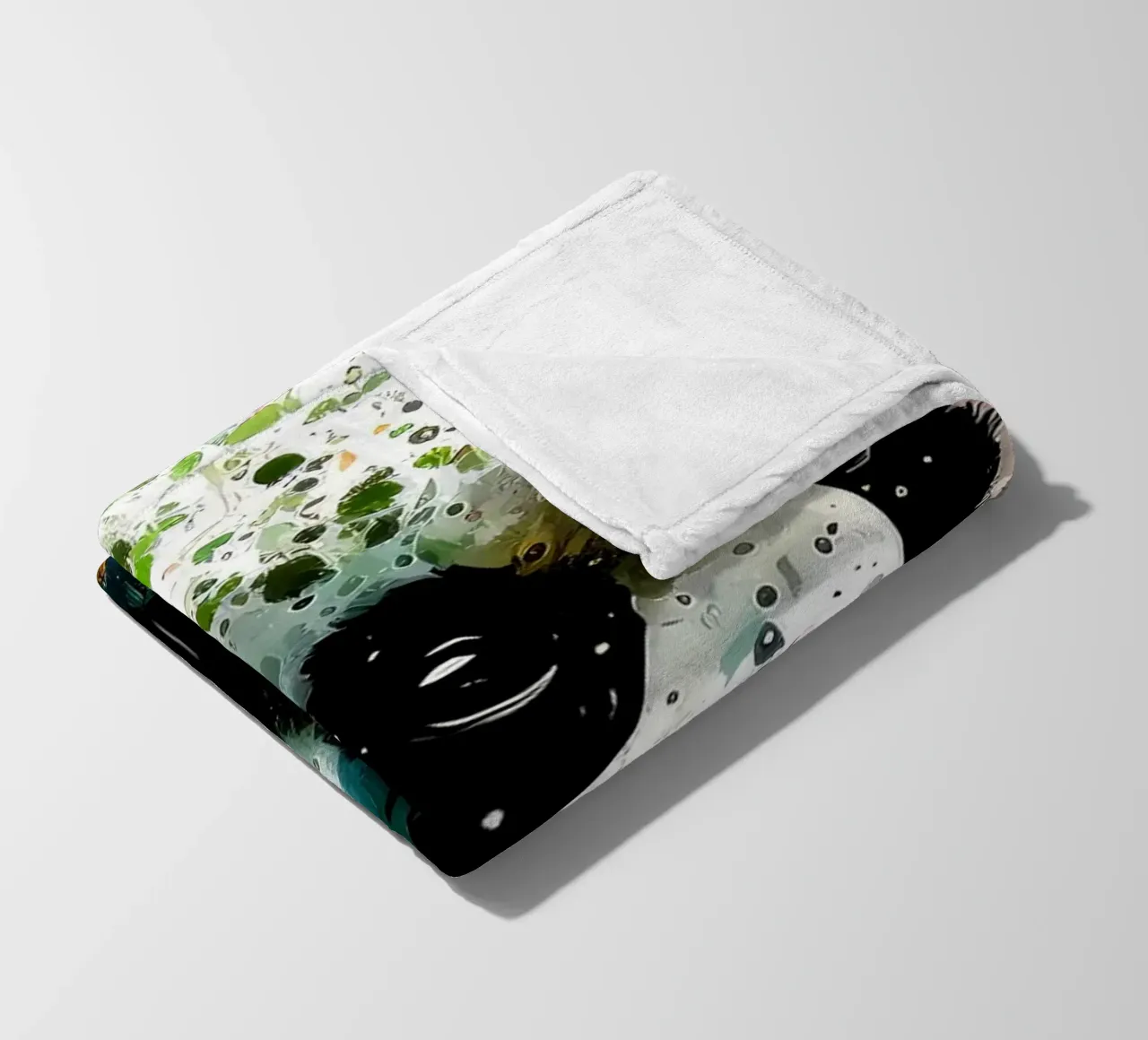 Panda Fleecedecke von James M Coyle