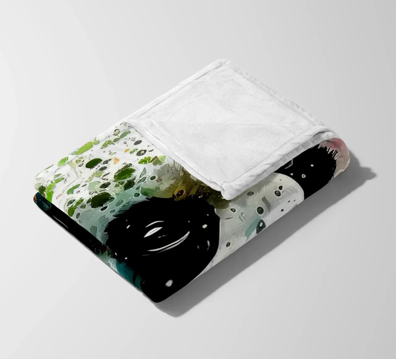 Panda Fleecedecke von James M Coyle