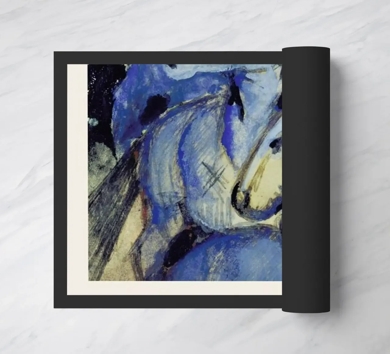 Franz Marc - Tower of Blue Horses zerbino da ARTOTHEK