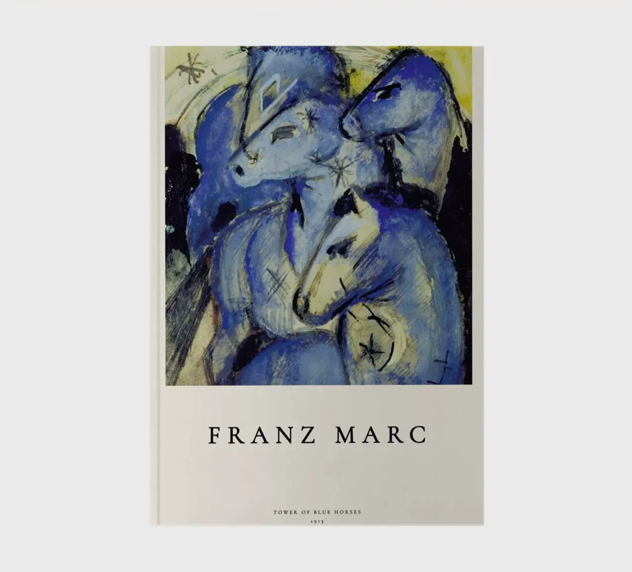 Franz Marc - Tower of Blue Horses notebook by ARTOTHEK