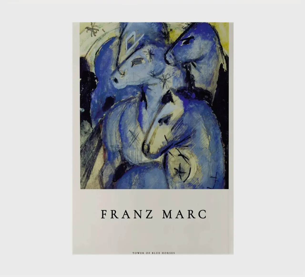 Franz Marc - Tower of Blue Horses notebook by ARTOTHEK
