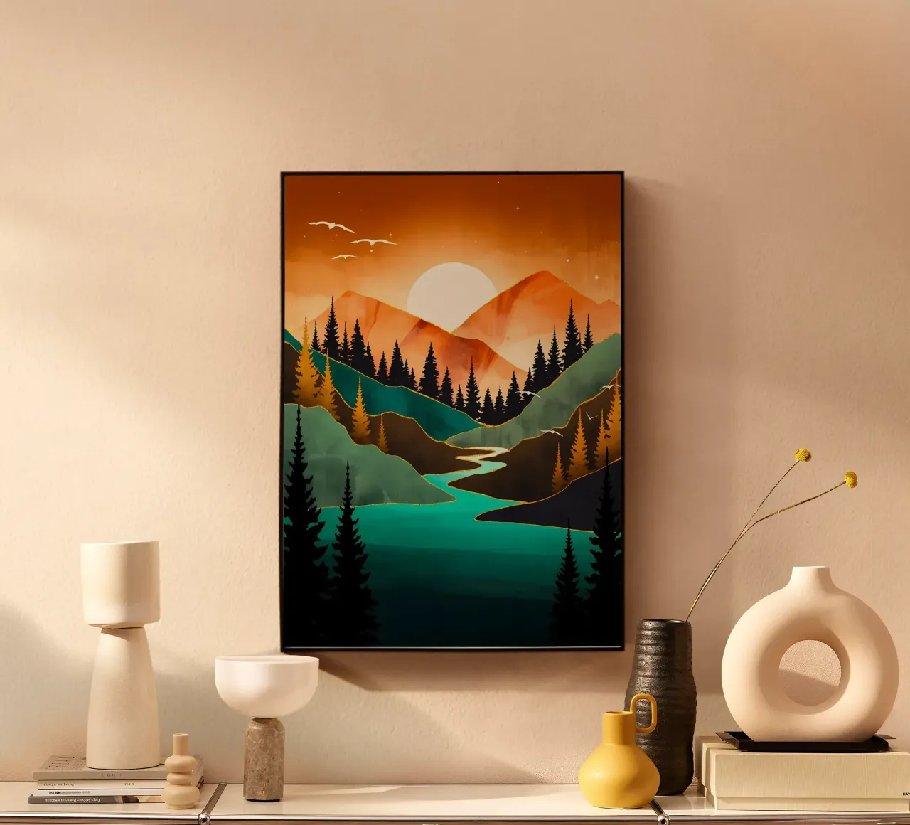 Colline della Borgogna plexiglass da Albert S Jacob