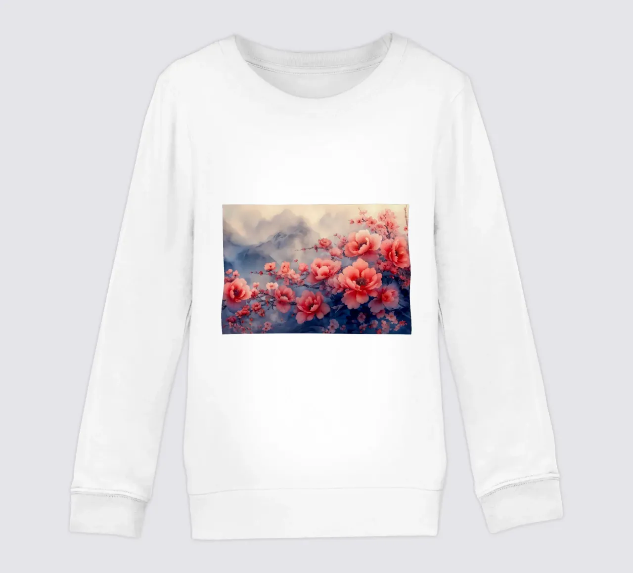 ciliegio in fiore in Giappone felpa bambino da Rebecca Clark Wyrick