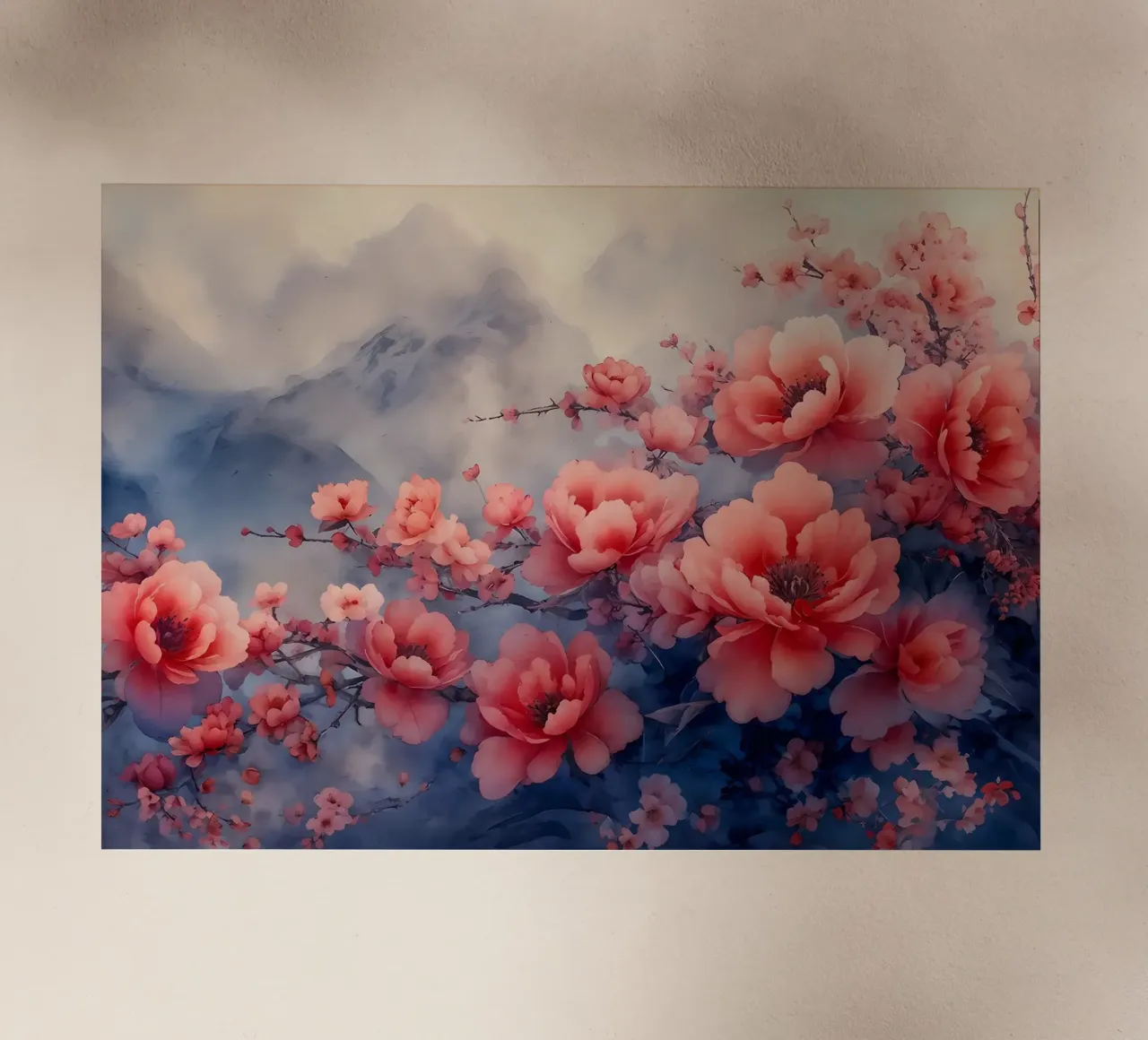 ciliegio in fiore in Giappone pellicola backlit da Rebecca Clark Wyrick