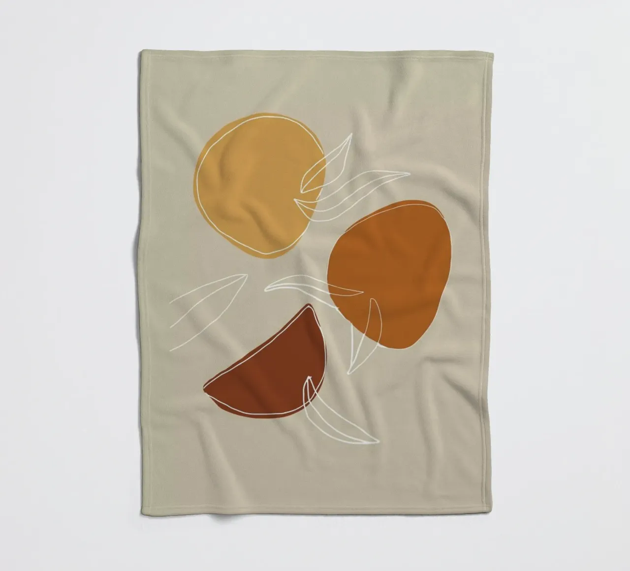 Fruit Fleecedecke von Pure