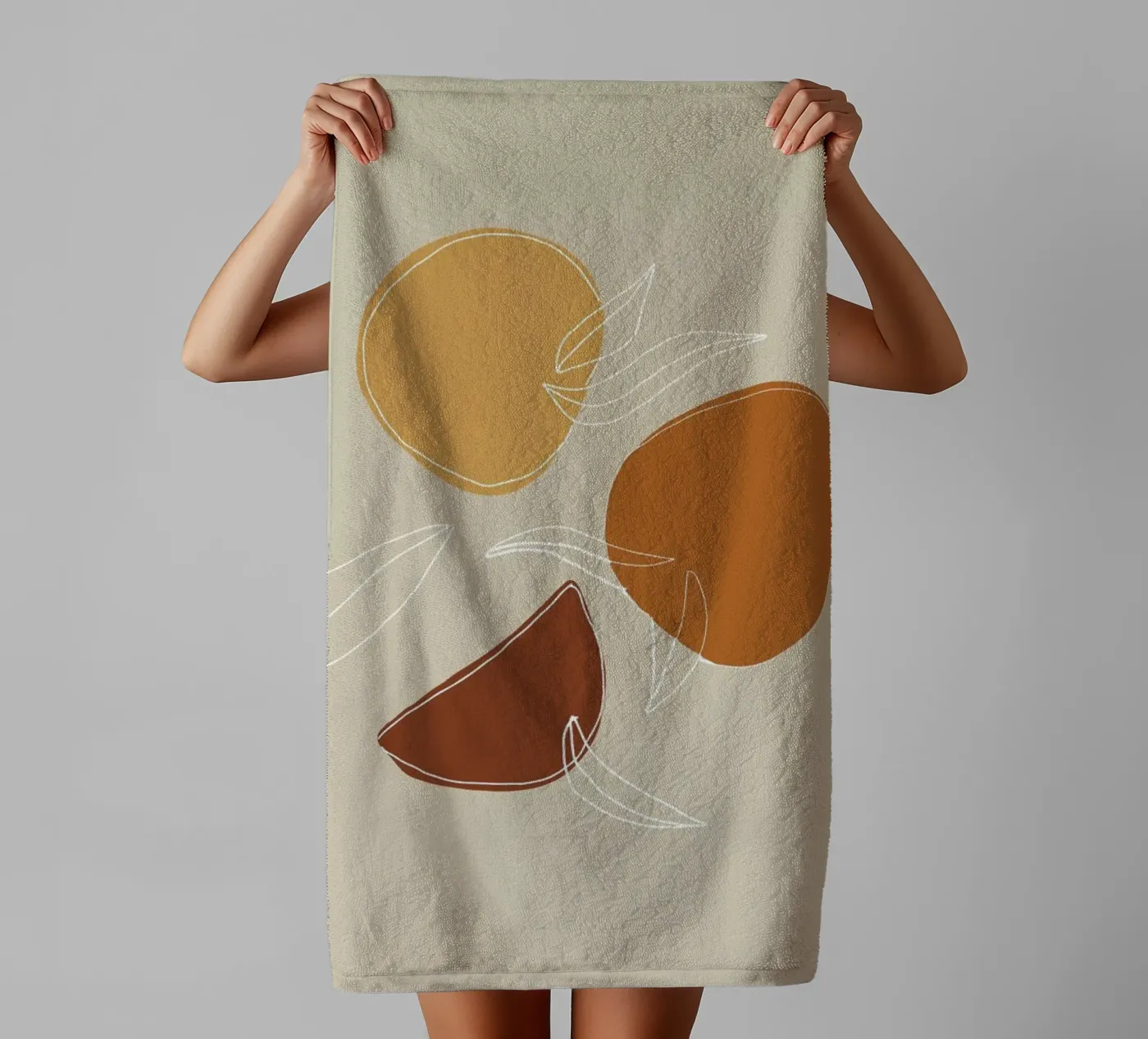 Fruit badhanddoek van Pure