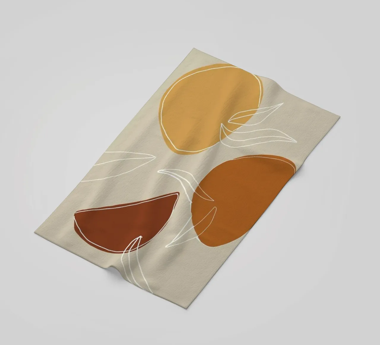 Fruit beach towel by Pure