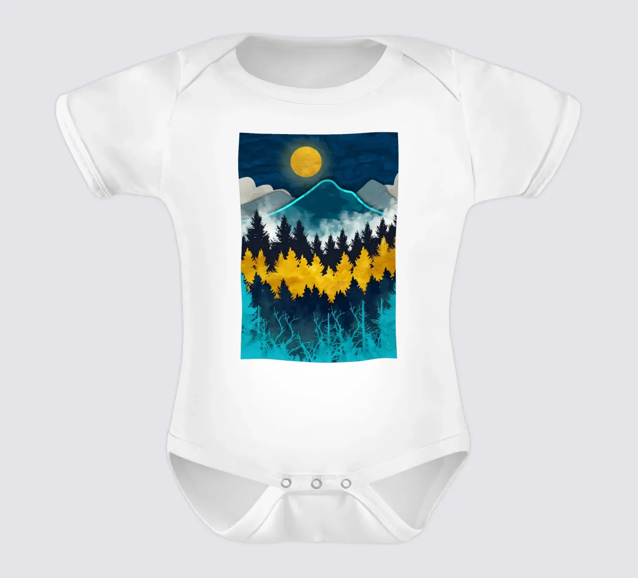 Dämmerung Kurzarm Babybody von Albert S Jacob