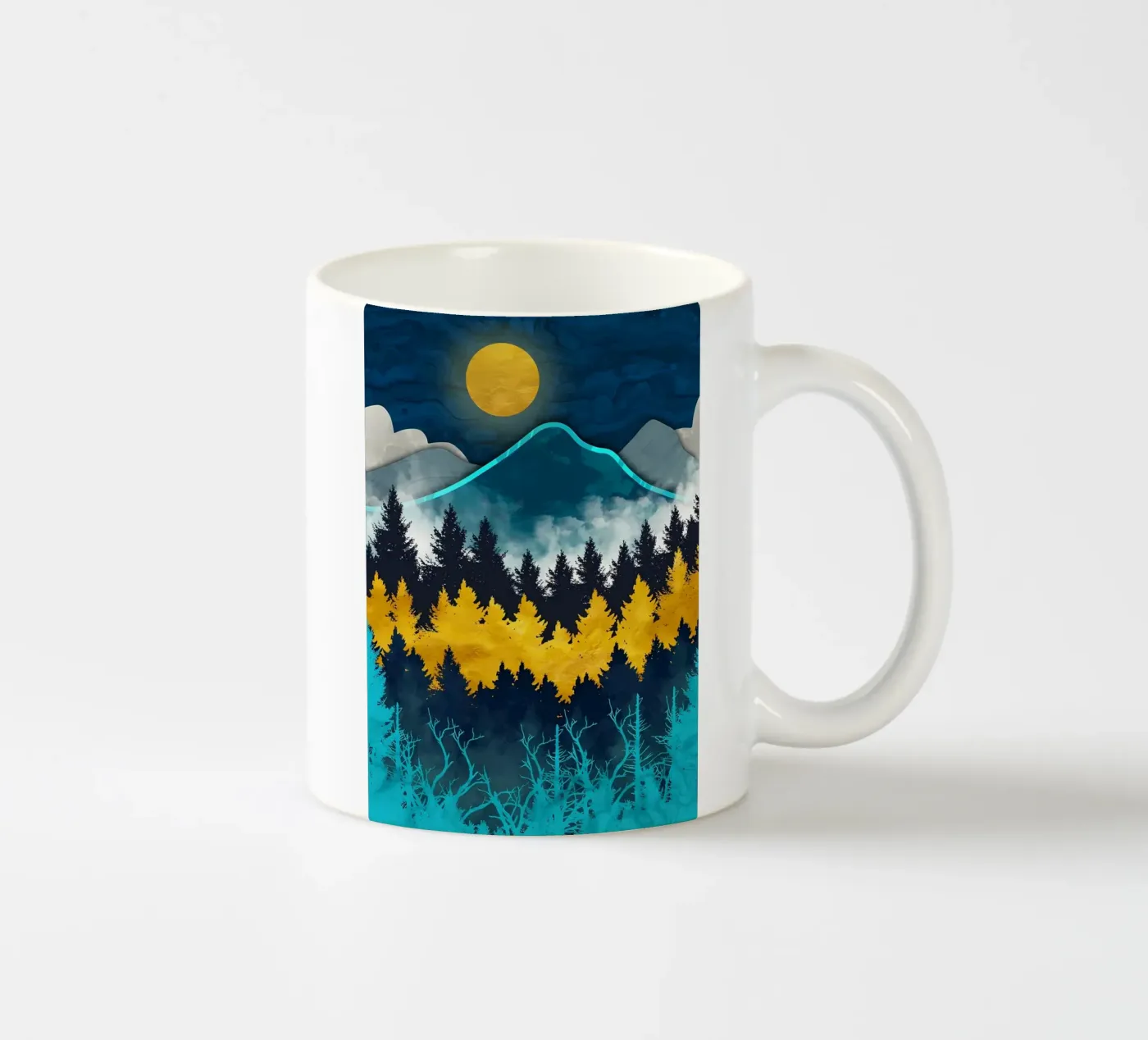 Dawn ceramic mug by Albert S Jacob