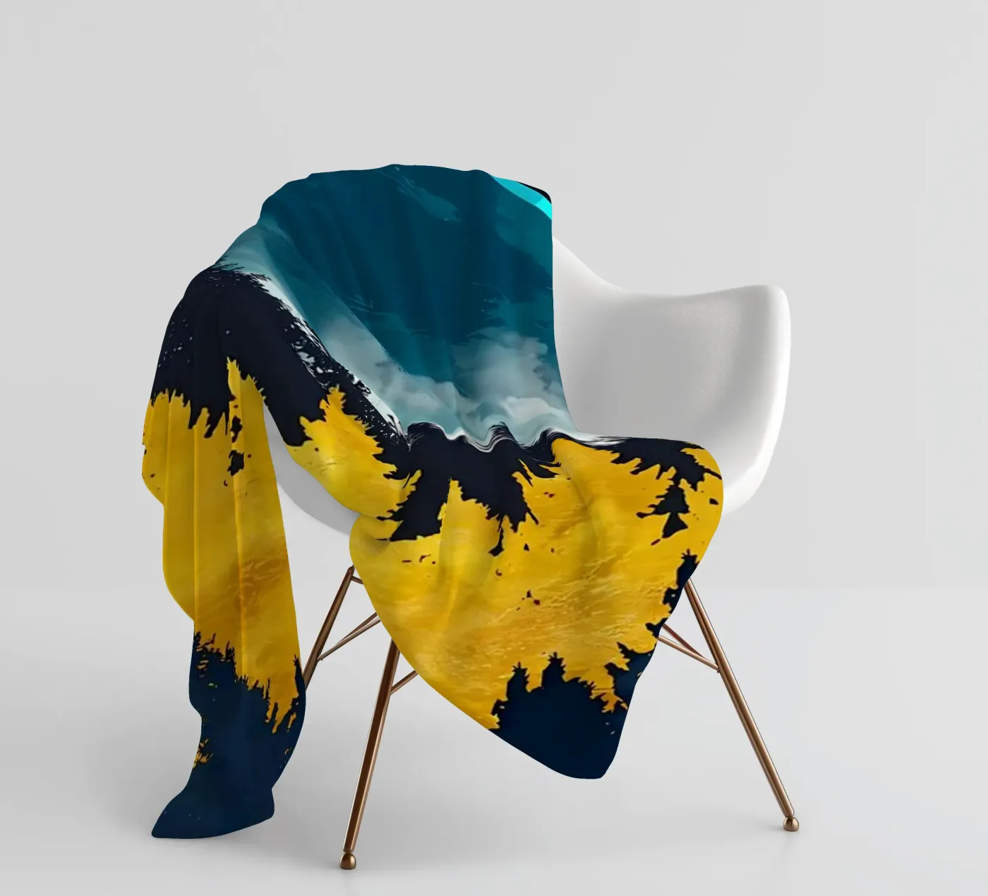 Dawn fleece blanket by Albert S Jacob