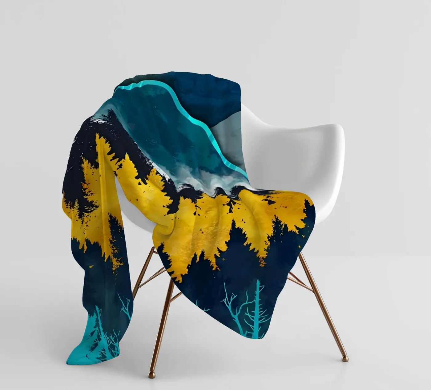 Dawn fleece blanket by Albert S Jacob