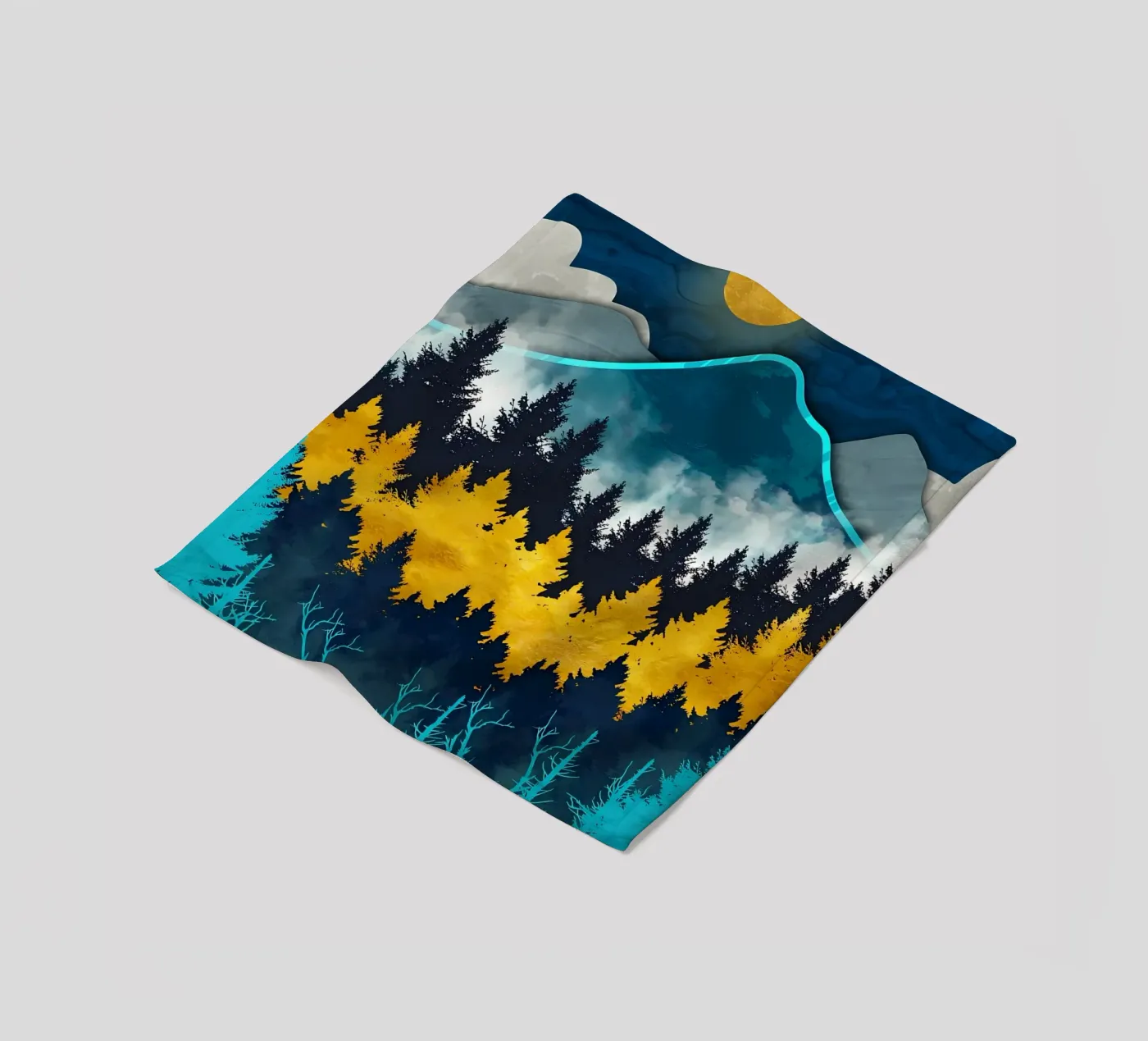 Dawn fleece blanket by Albert S Jacob