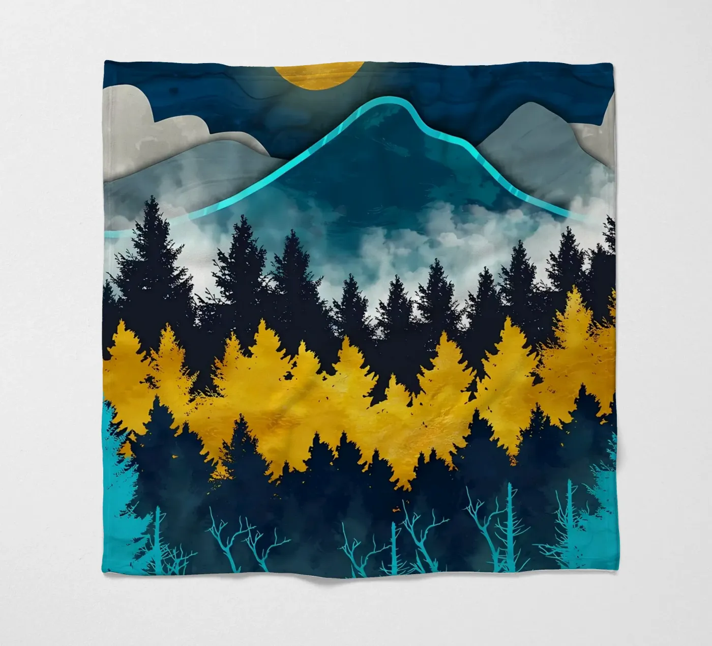 Dawn fleece blanket by Albert S Jacob