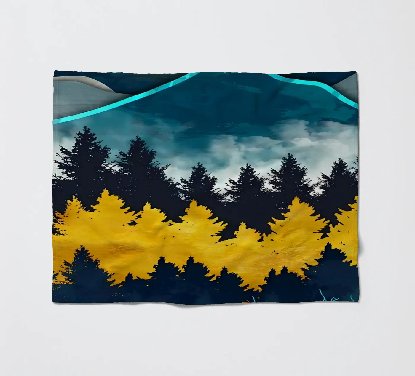 Dawn fleece blanket by Albert S Jacob