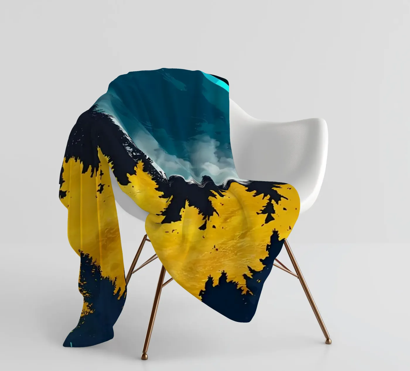 Dawn fleece blanket by Albert S Jacob