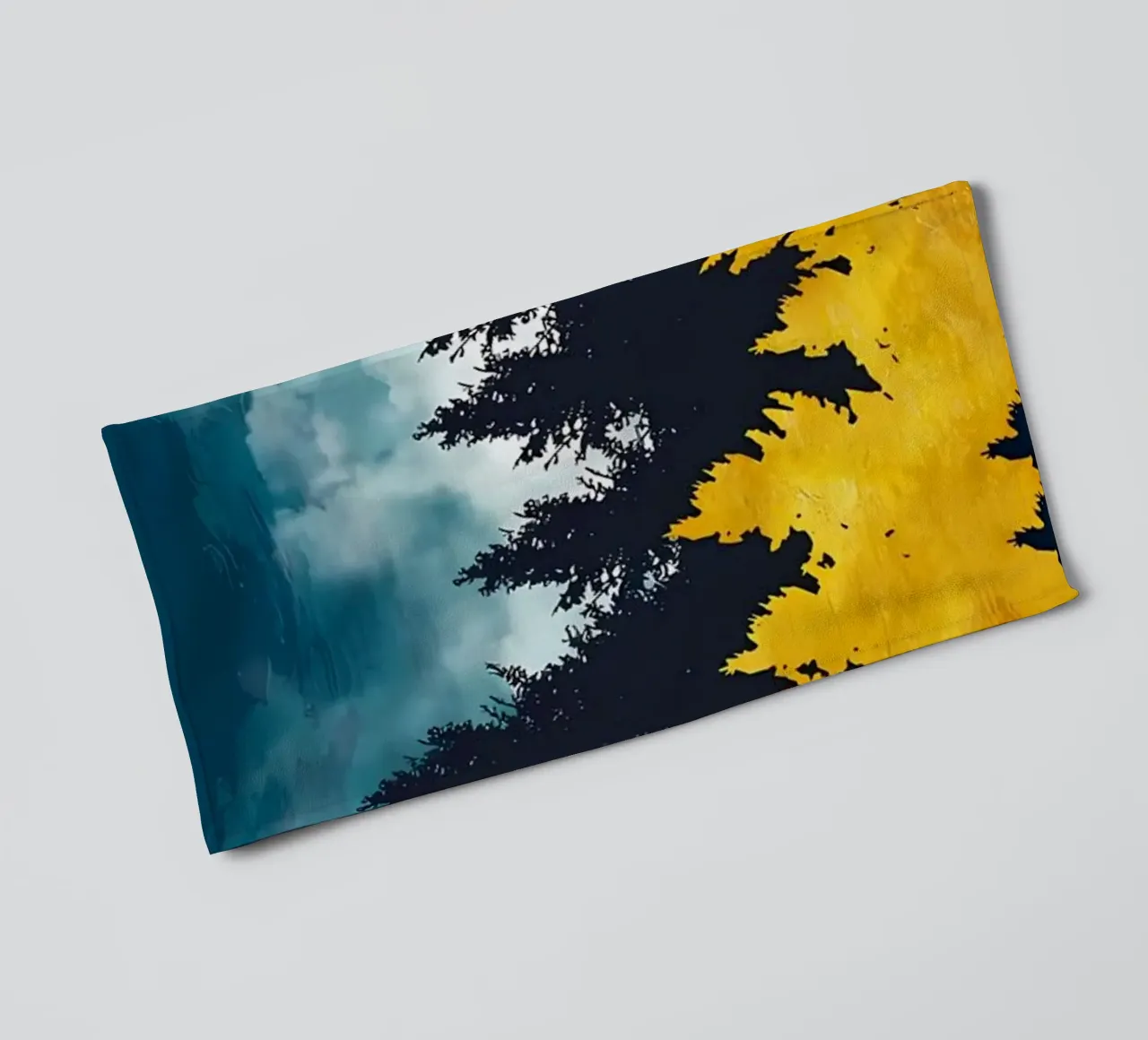 Dawn badhanddoek van Albert S Jacob