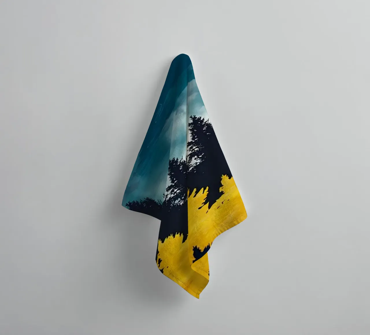 Dawn badhanddoek van Albert S Jacob