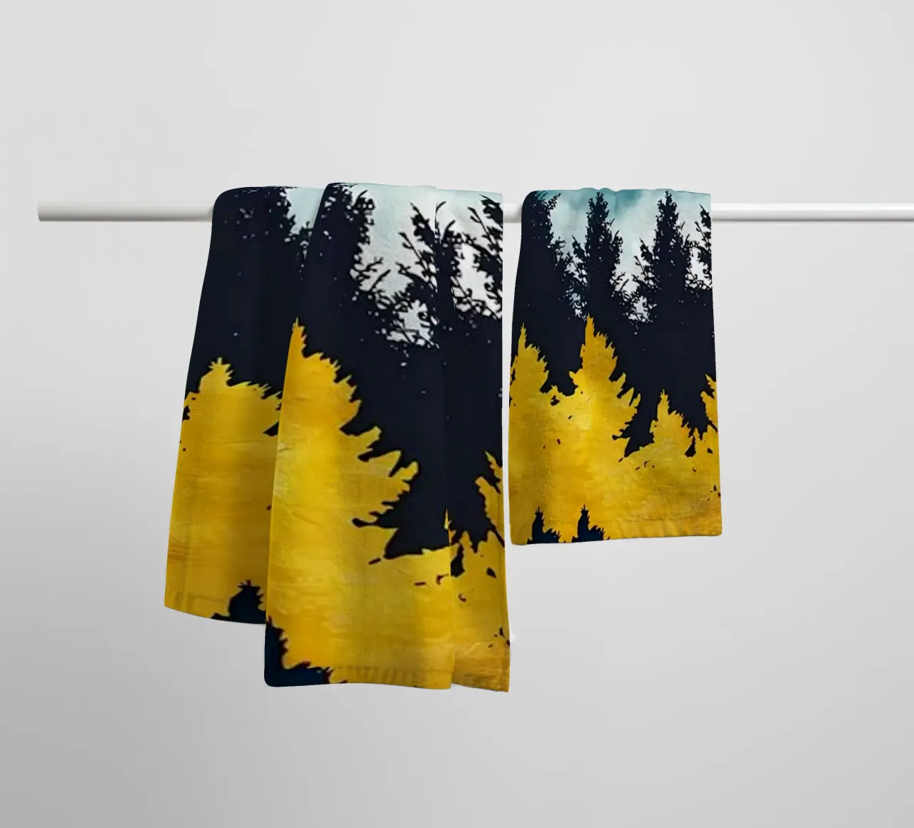 Dawn badhanddoek van Albert S Jacob